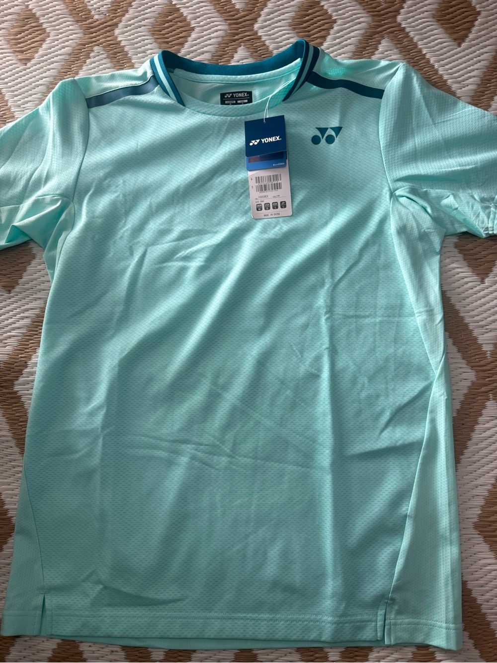 Yonex Mint Aqua Short Sleeve Performance Tee